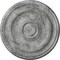 Ekena Millwork Devon Ceiling Medallion (Fits Canopies up to 3 5/8"), 15 3/4"OD x 1 1/2"P, Ultra Pure White Crackle CM15DEUWC - alternate 1